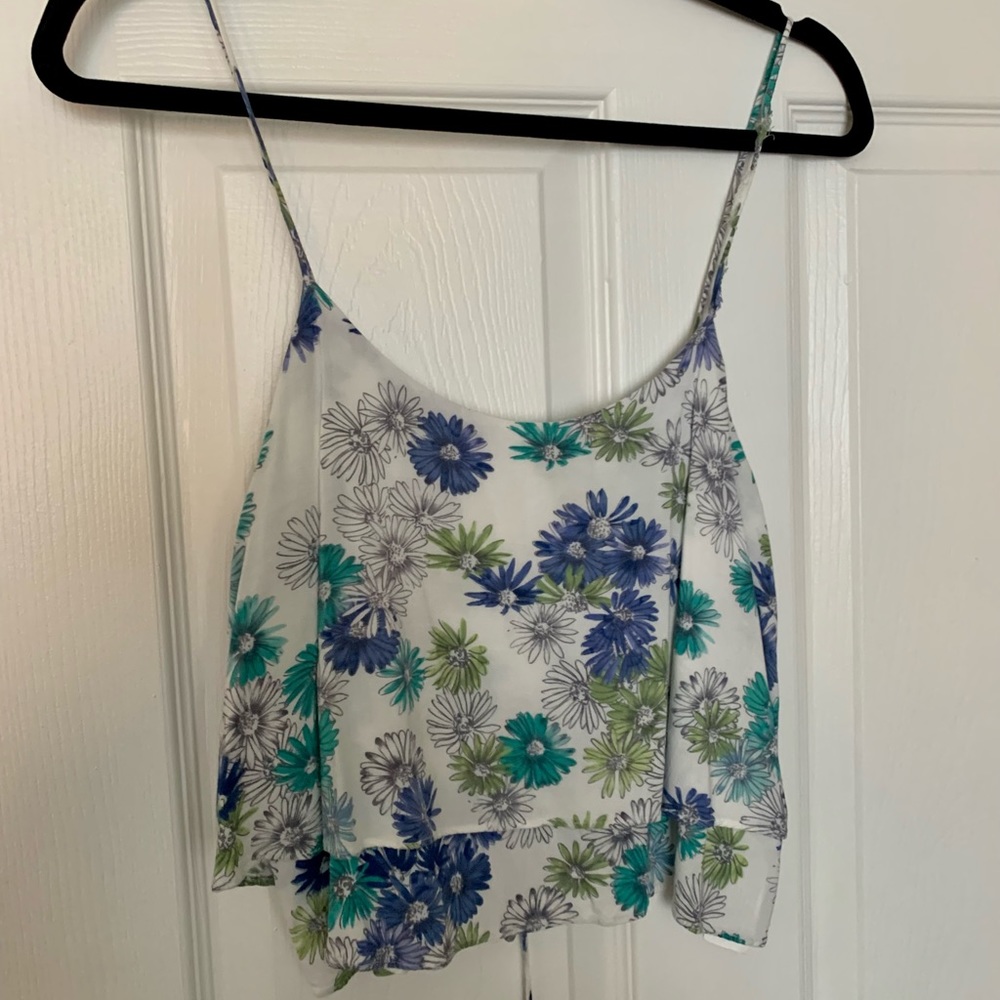 Spaghetti Strap Top, Criss-Cross Back